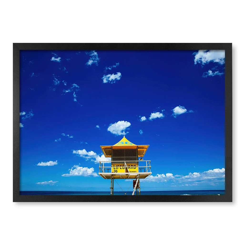 Lifeguard Tower 3 Wall Art Print - Image 31