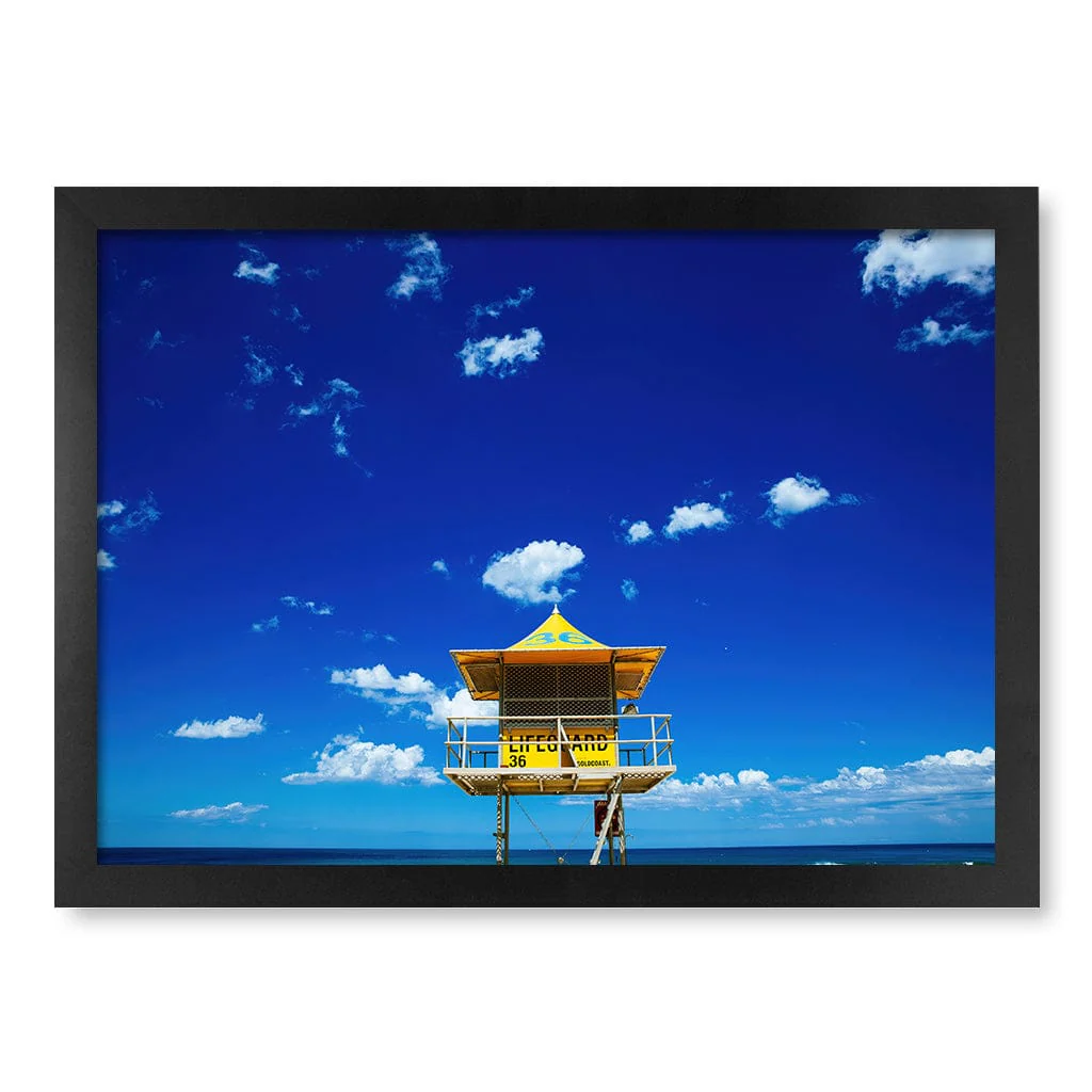 Lifeguard Tower 3 Wall Art Print - Image 32