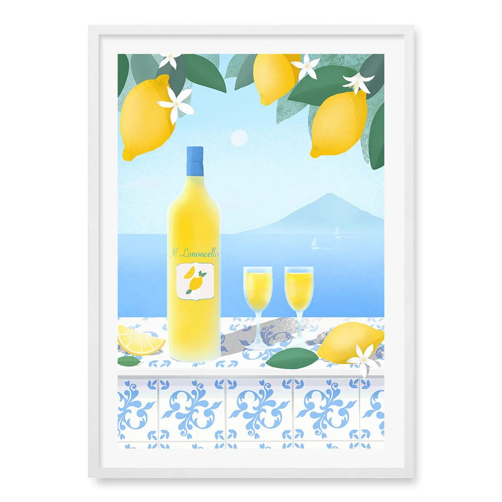 Limoncello View Modern Wall Art Print by Petra Lizde - Image 11