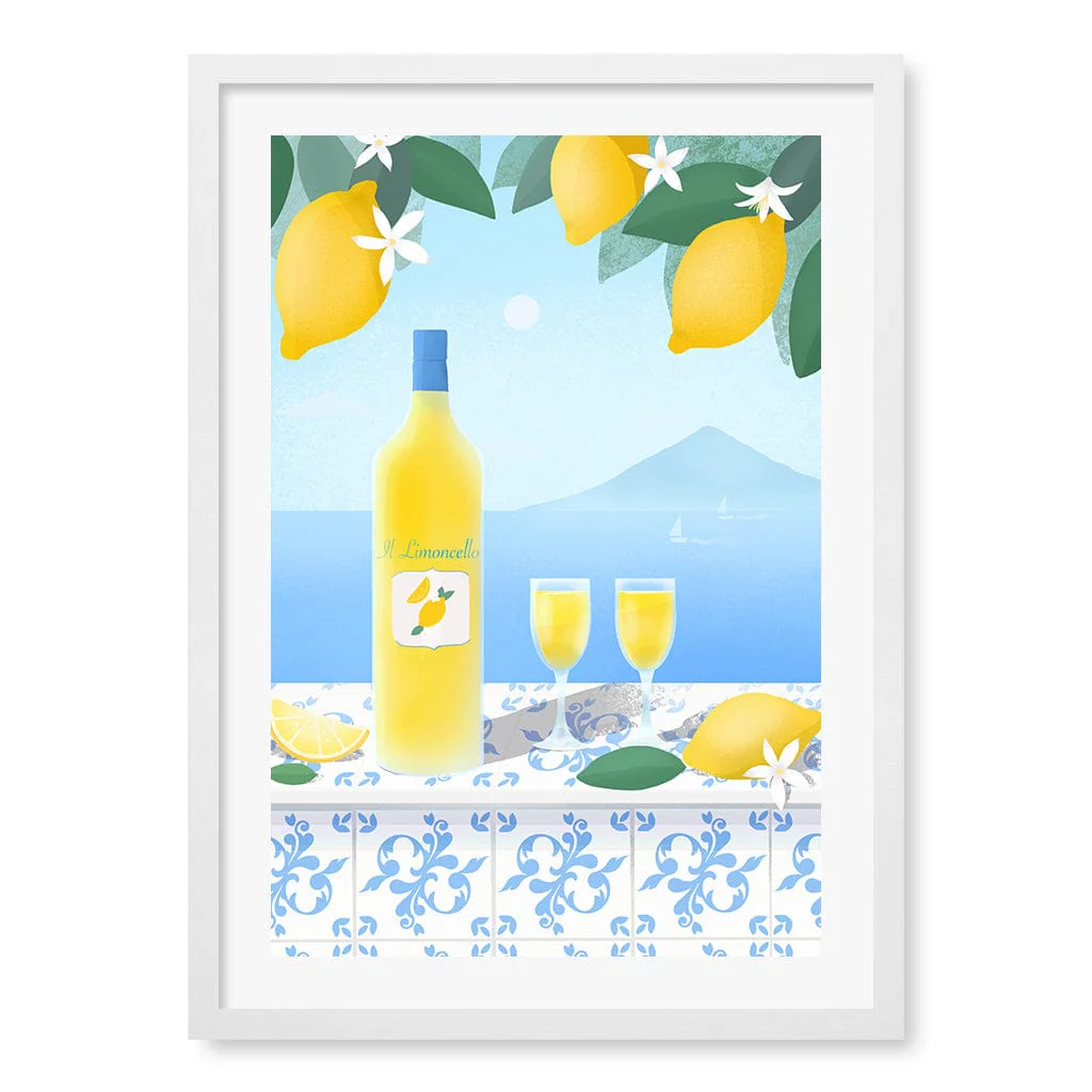 Limoncello View Modern Wall Art Print by Petra Lizde - Image 15