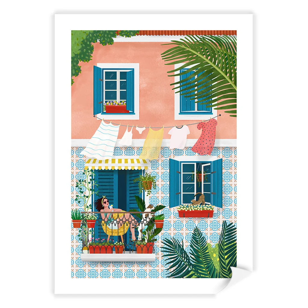 Lisbon Modern Wall Art Print by Petra Holikova - Image 13