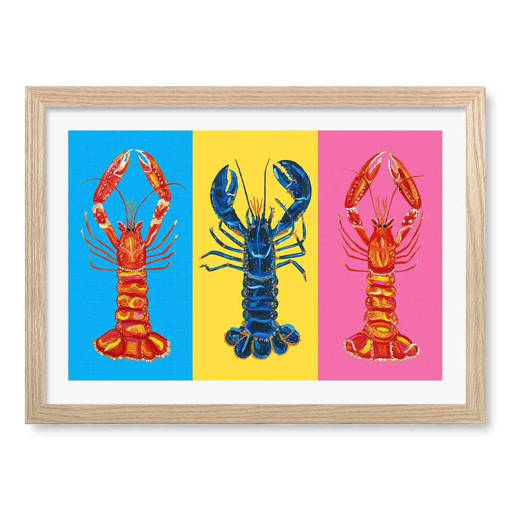 Lobster Langoustines Modern Wall Art Print - Image 10