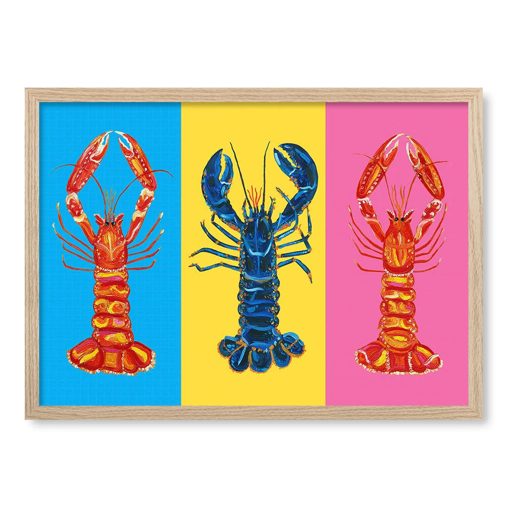 Lobster Langoustines Modern Wall Art Print - Image 17