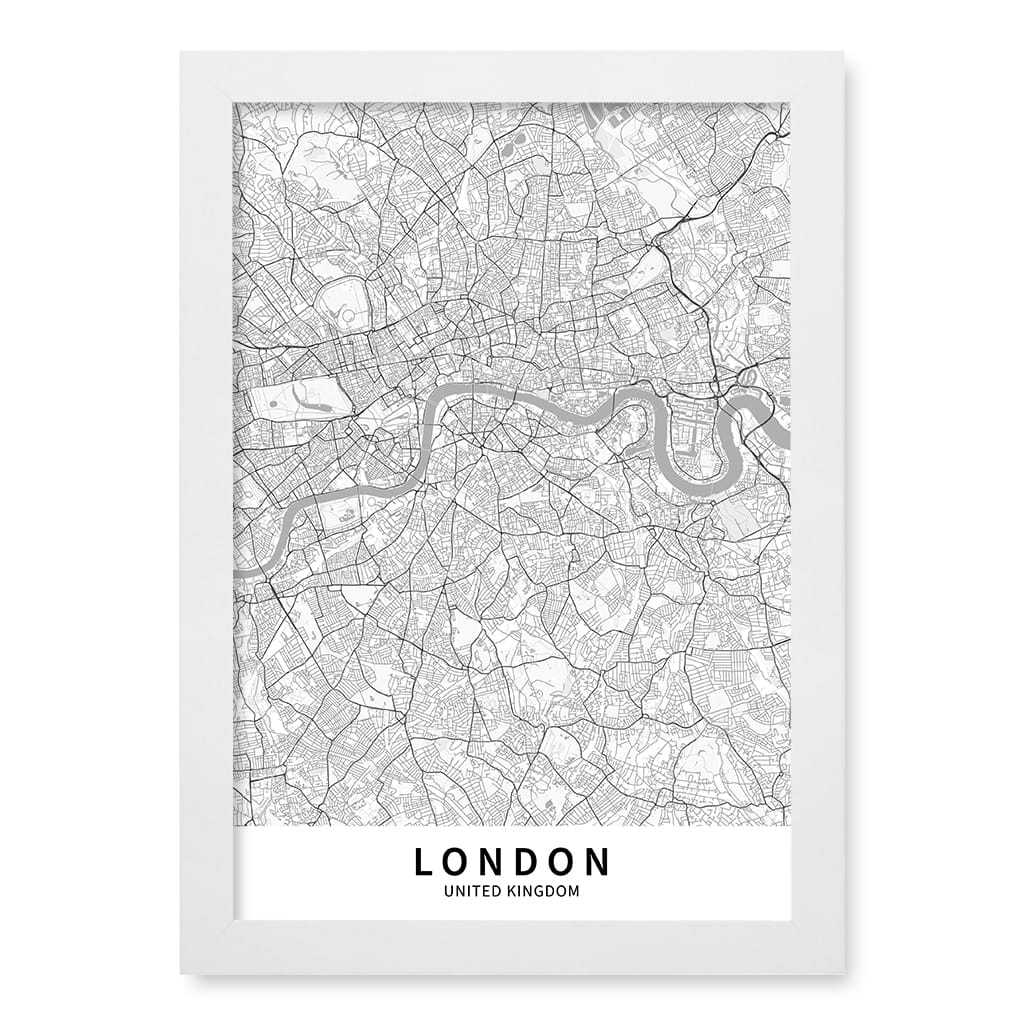 London City Map Print - London Map Wall Art - Image 11