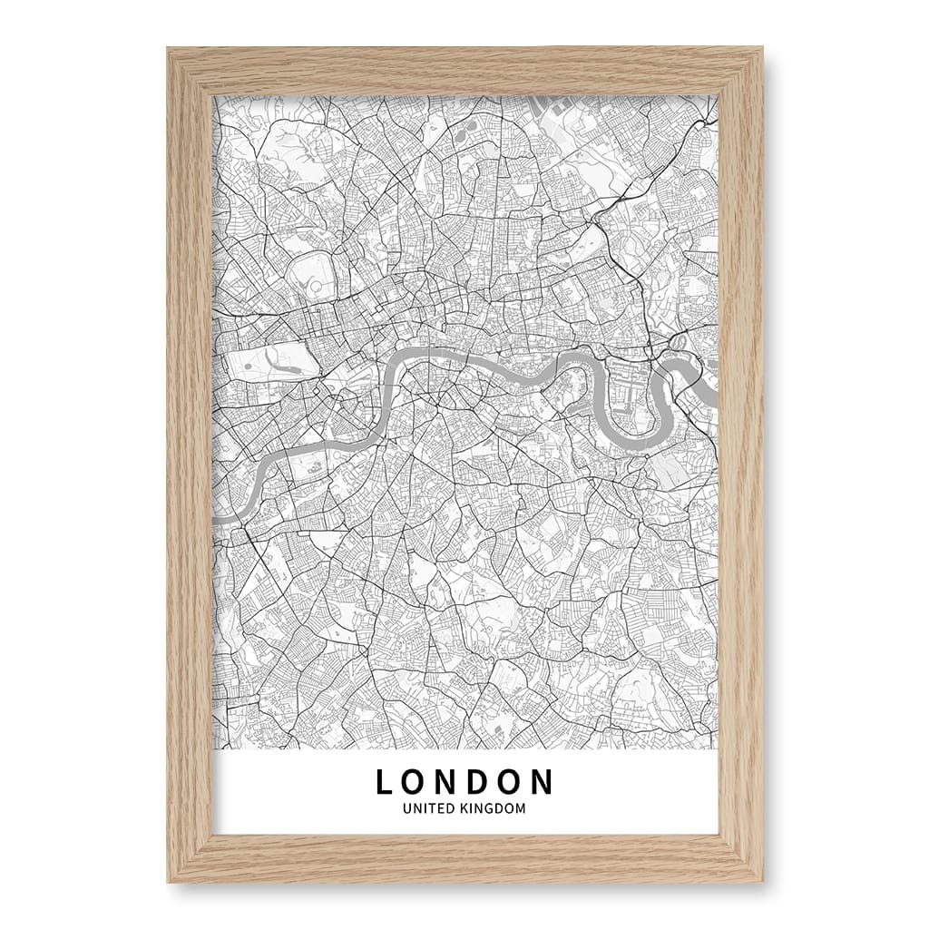 London City Map Print - London Map Wall Art - Image 13