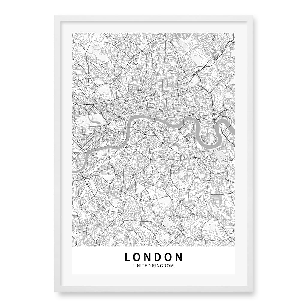 London City Map Print - London Map Wall Art - Image 27