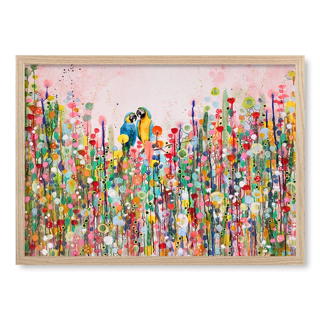 Love Feathers Wall Art Print by Sylvie Demers - Image 13