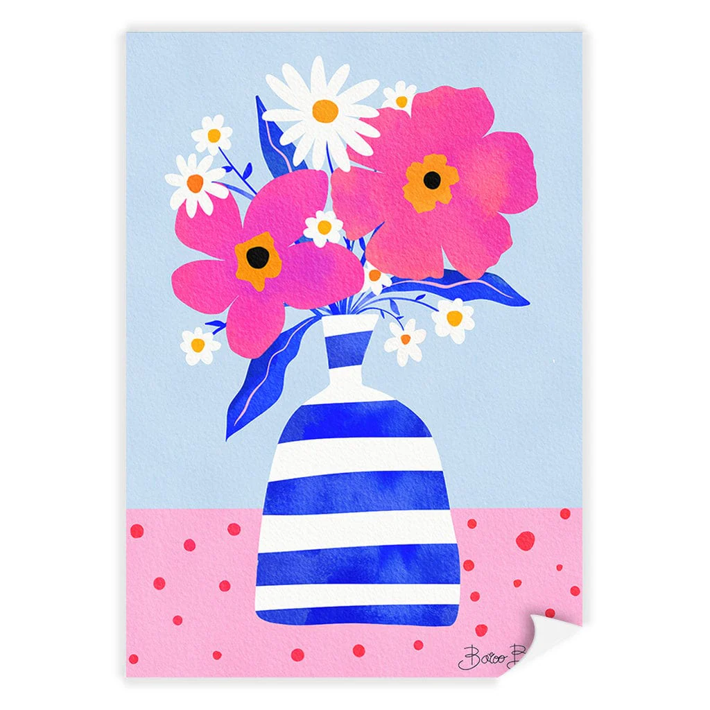 Maximalist Flowers Modern Wall Art Print by Baroo Bloom - Image 14