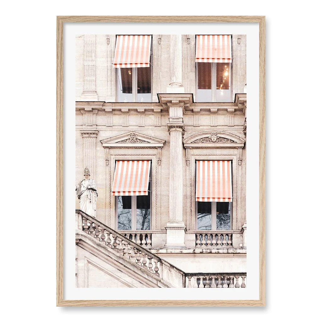 Striped Paris Awning Modern Wall Art Print - Image 12