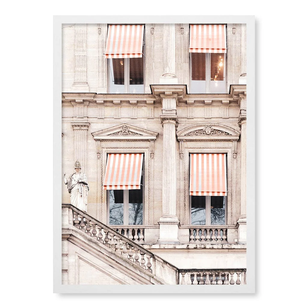Striped Paris Awning Modern Wall Art Print - Image 16