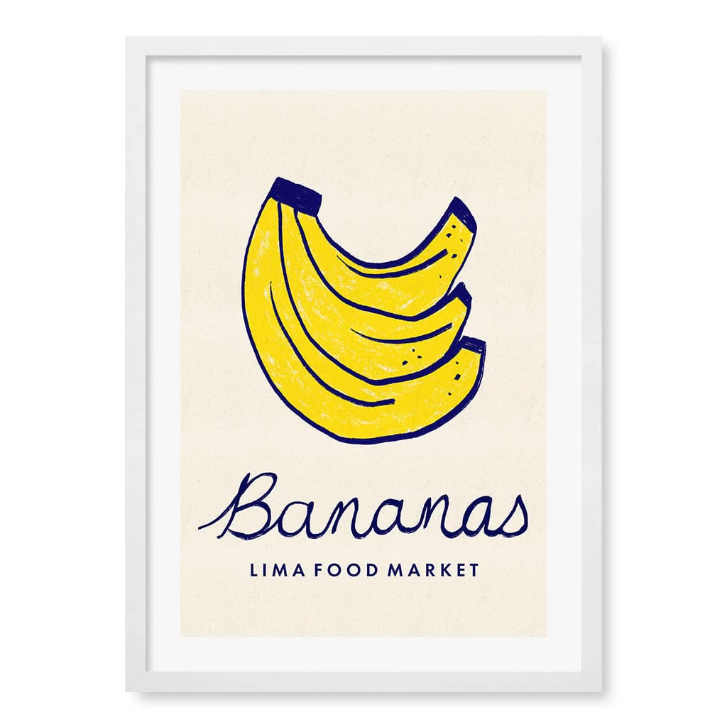 Food Market Bananas Modern Wall Art Print - Image 15