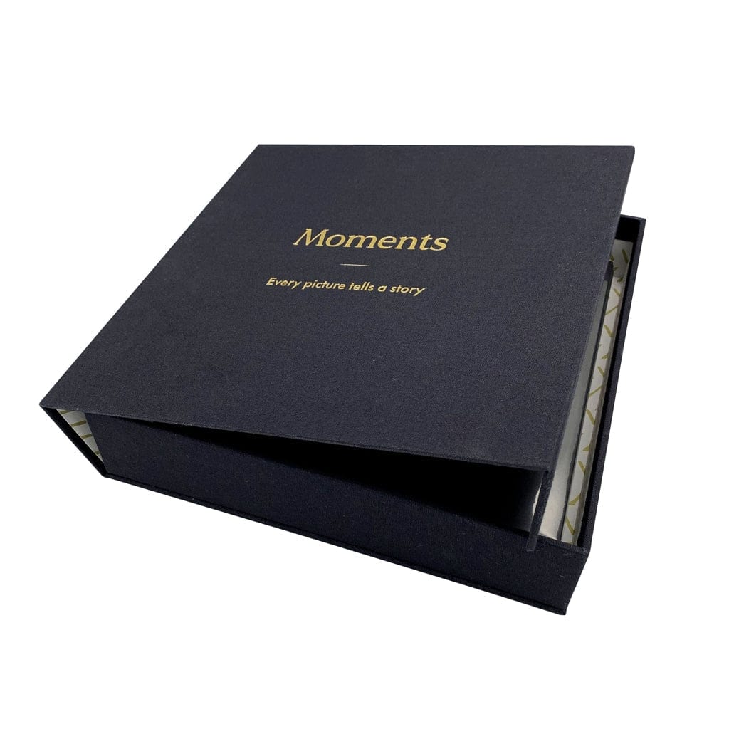 Moments Black Dry Mount Display Box Photo Album Large - Image 5