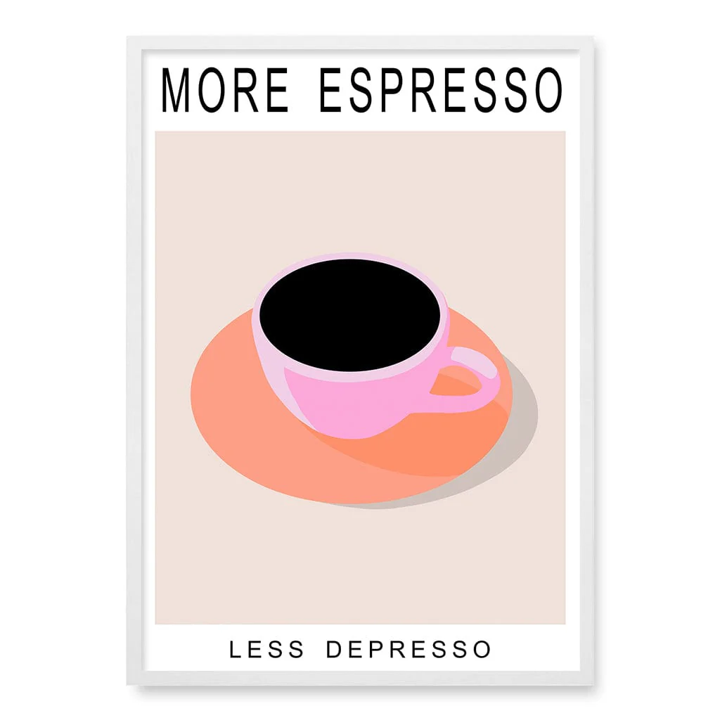 More Espresso Modern Wall Art Print By Kammille - Image 11