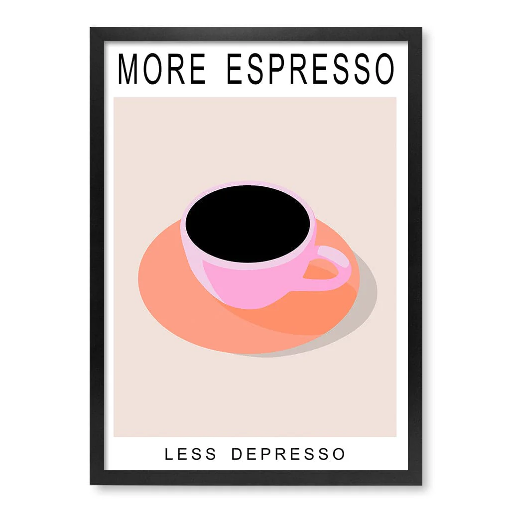More Espresso Modern Wall Art Print By Kammille - Image 19