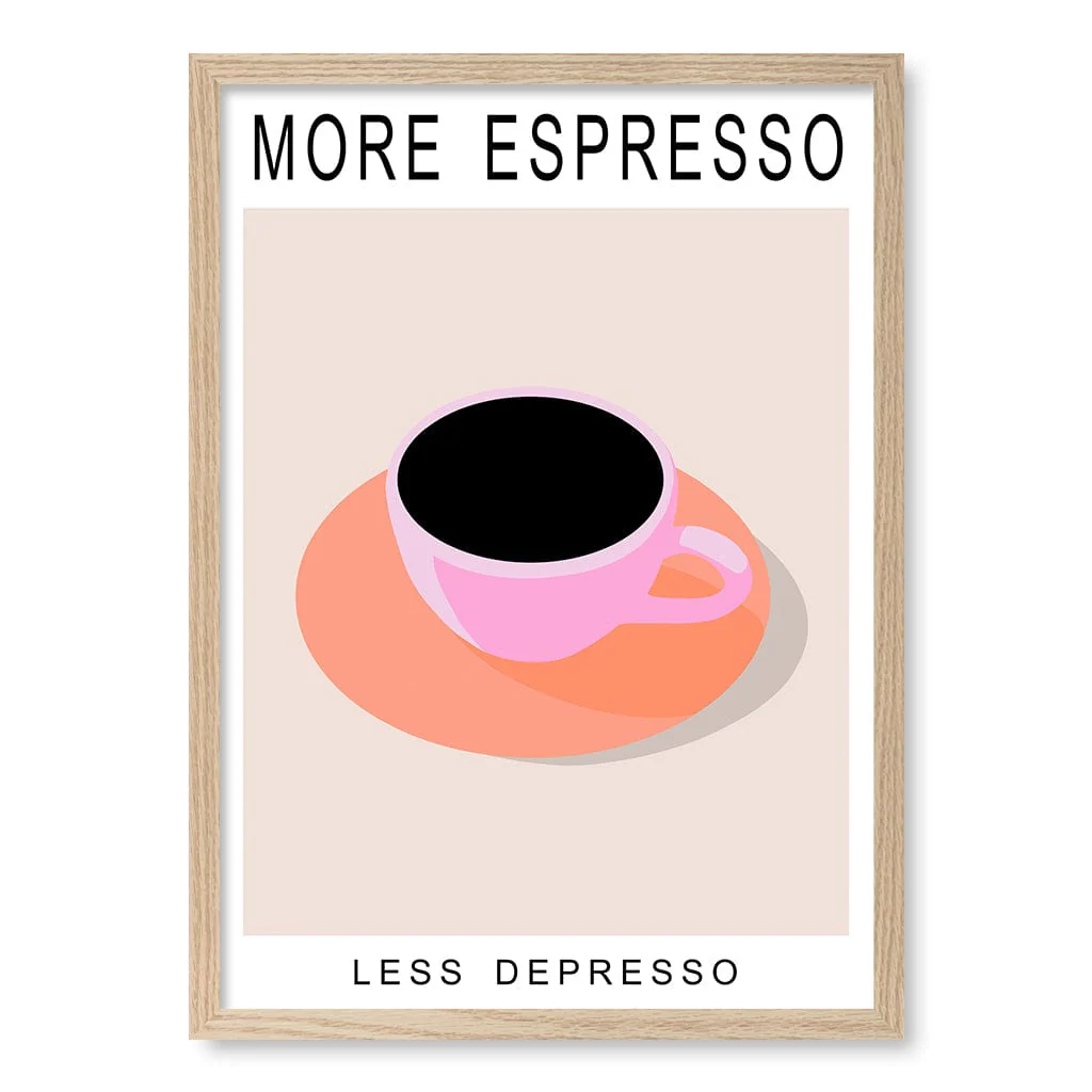 More Espresso Modern Wall Art Print By Kammille - Image 20