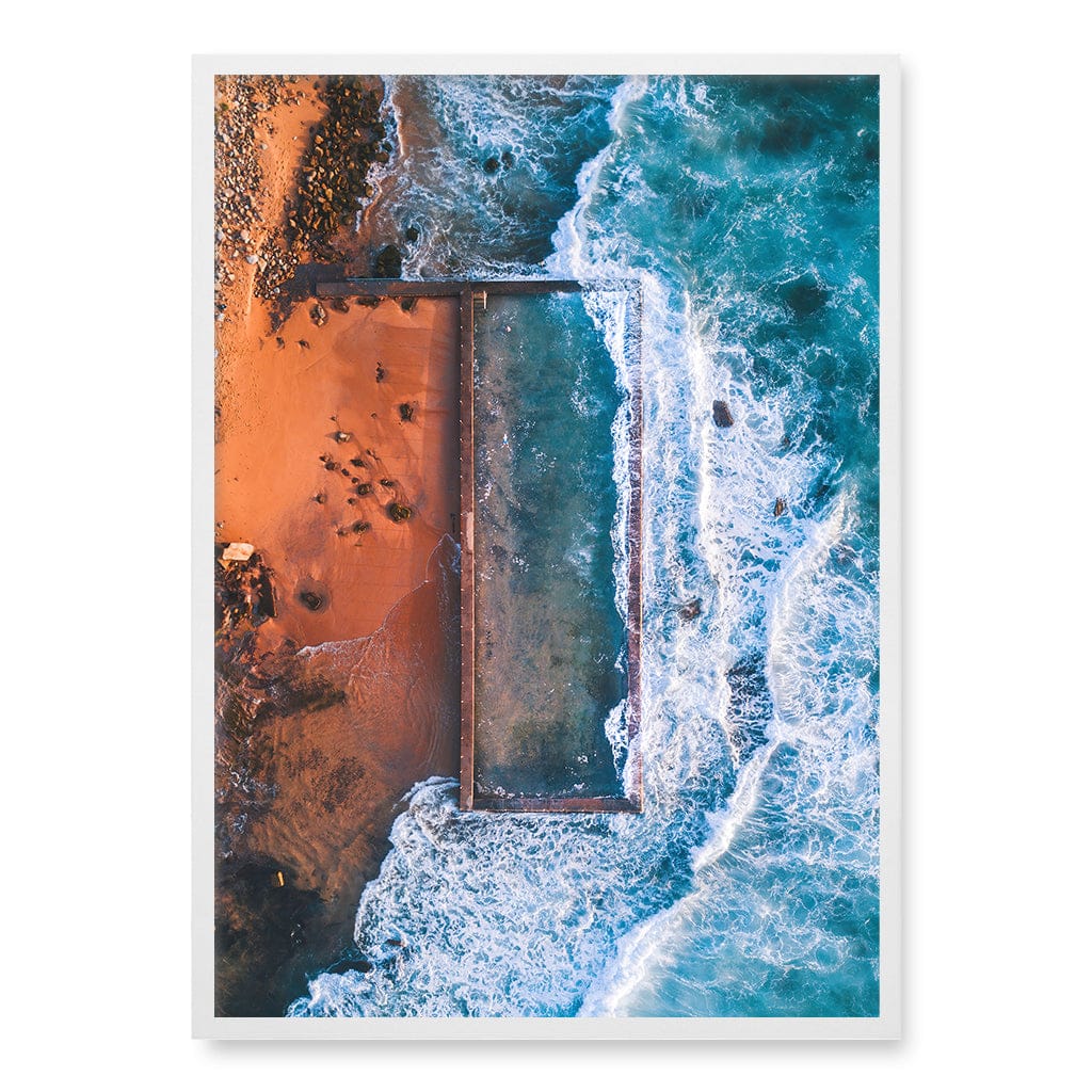 Newport Ocean Pool Wall Art Print - Image 15