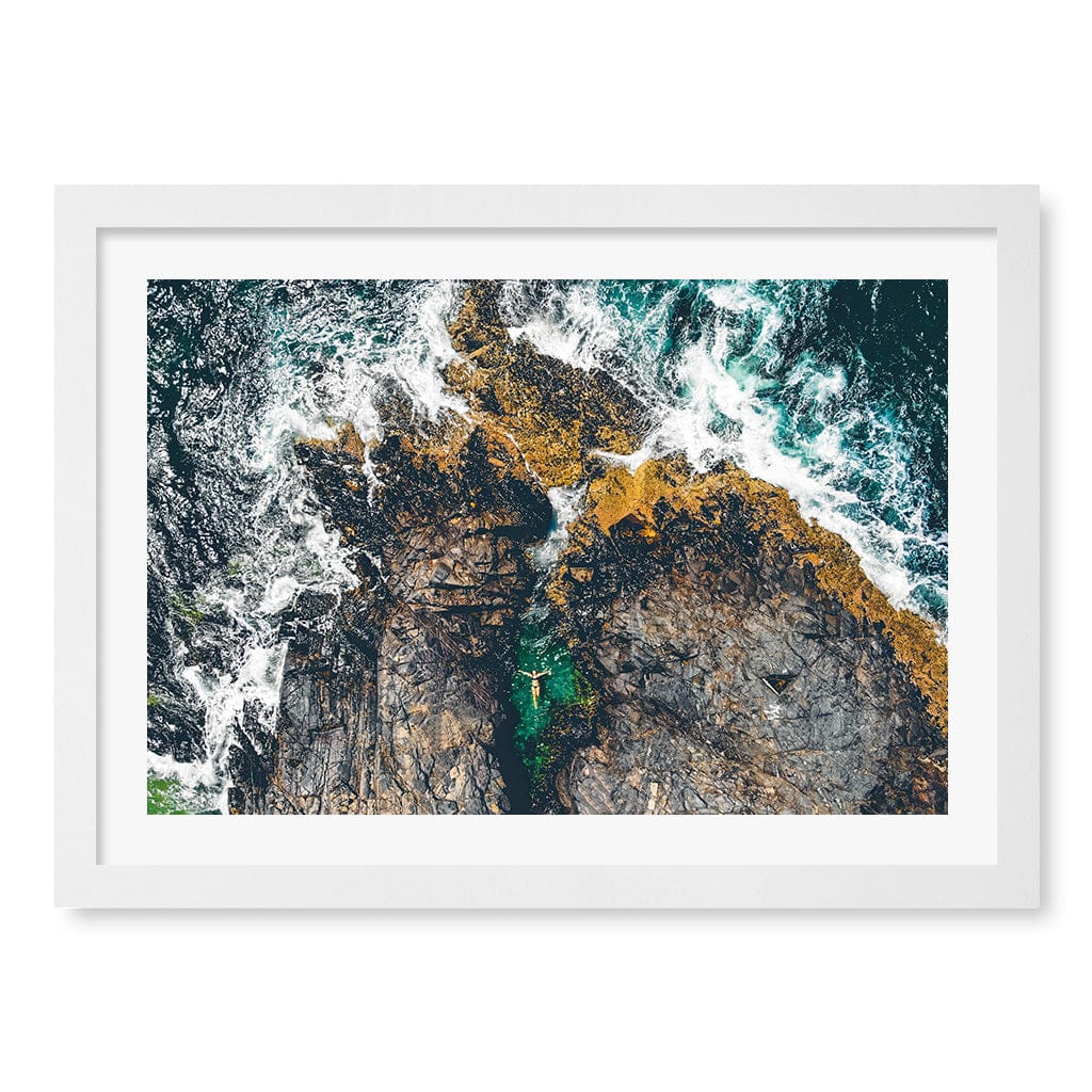 Noosa Rock Pool Wall Art Print - Image 13