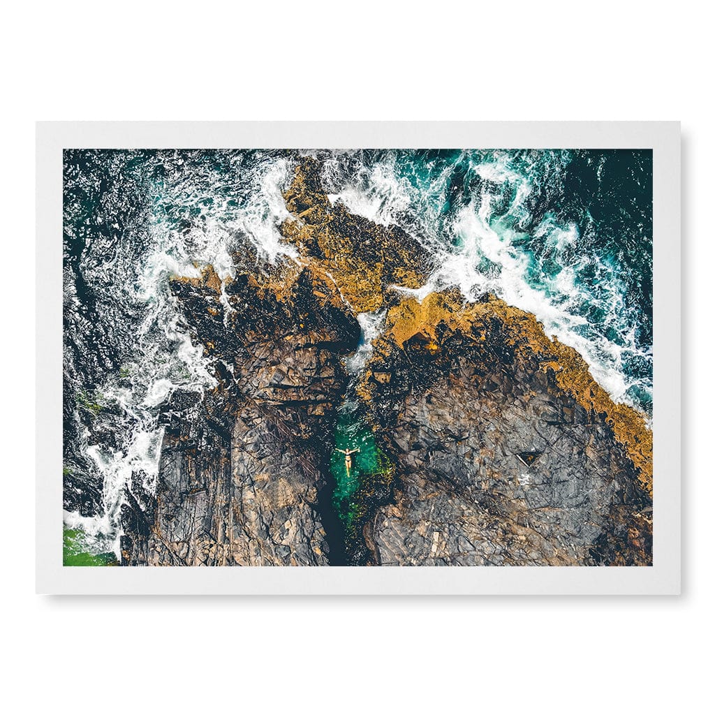 Noosa Rock Pool Wall Art Print - Image 17