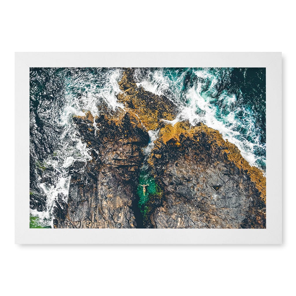 Noosa Rock Pool Wall Art Print - Image 18