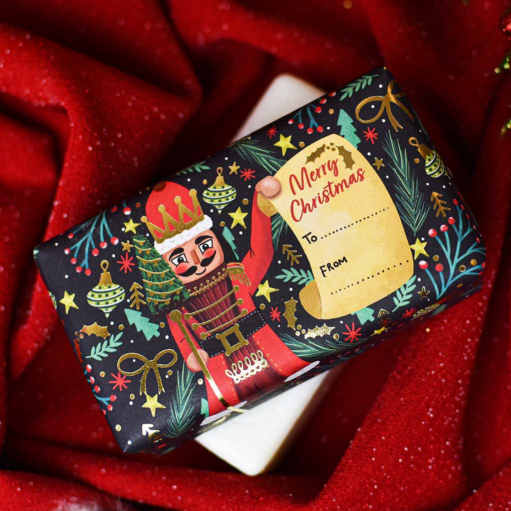 Nutcracker Christmas Soap Bar - Image 2