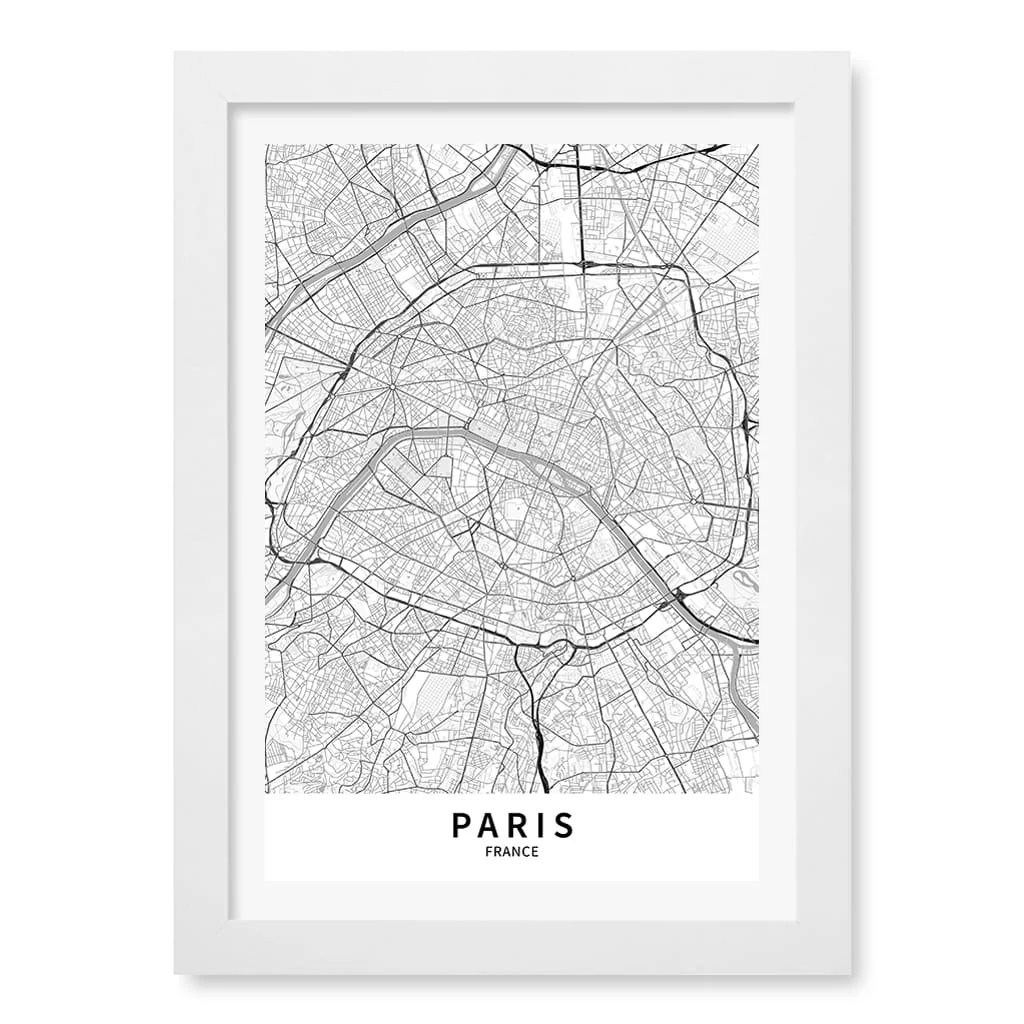 Paris City Map Print - Paris Map Wall Art - Image 10