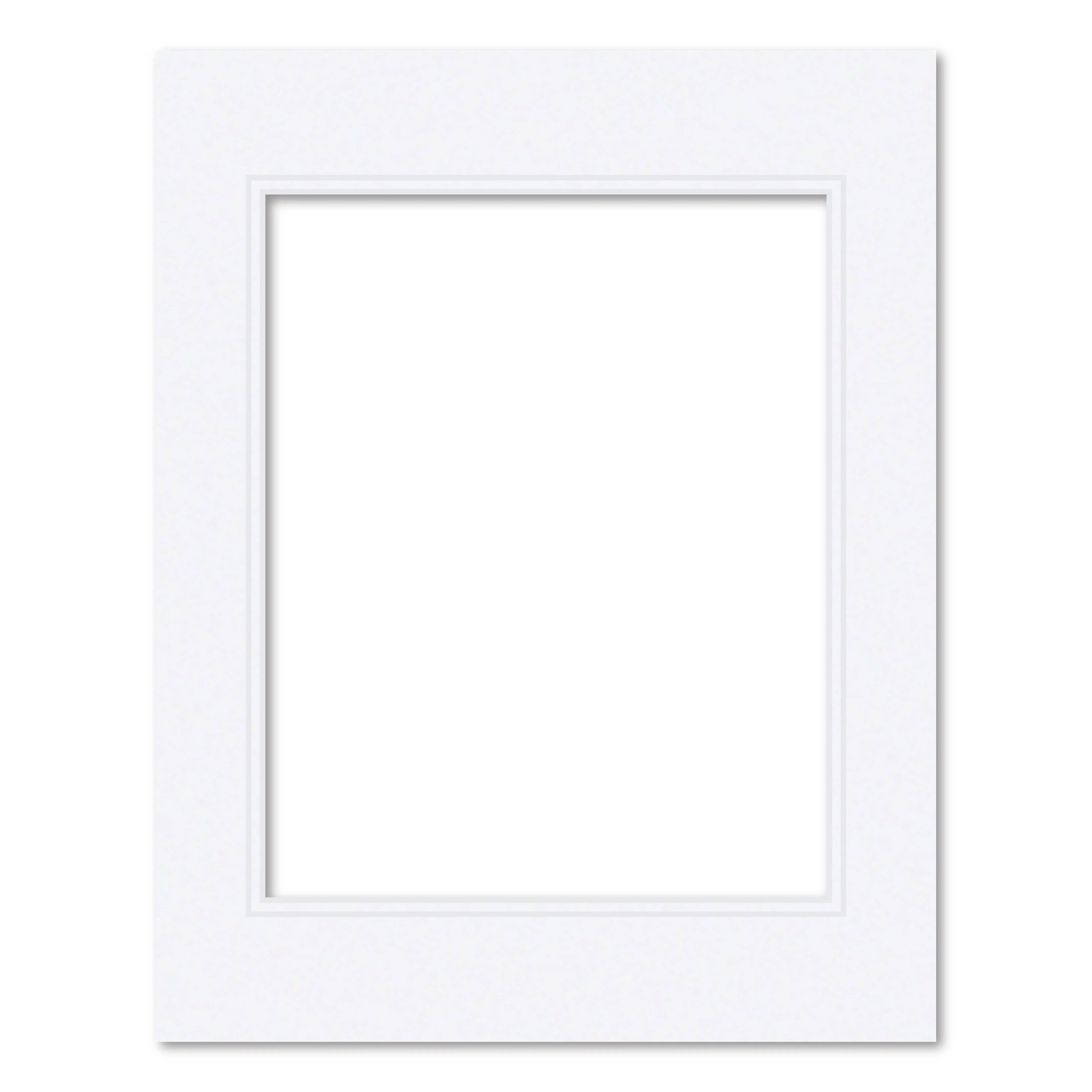 Photo Mat Board Kit - Ultimate White Double Mat (10 Pack) - Image 14