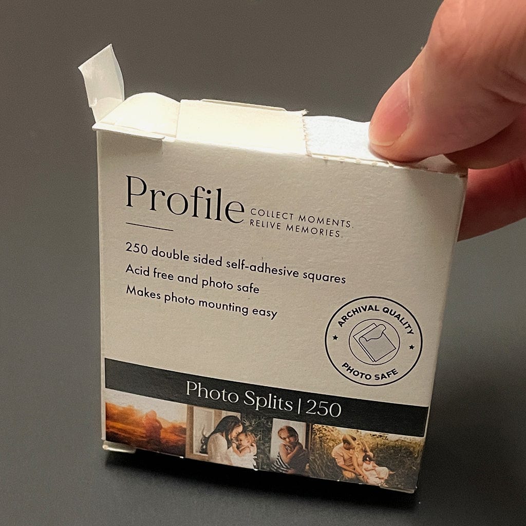 Profile Adhesive Photo Splits 250pk (Bulk 3 Pack Bundle) - Image 4