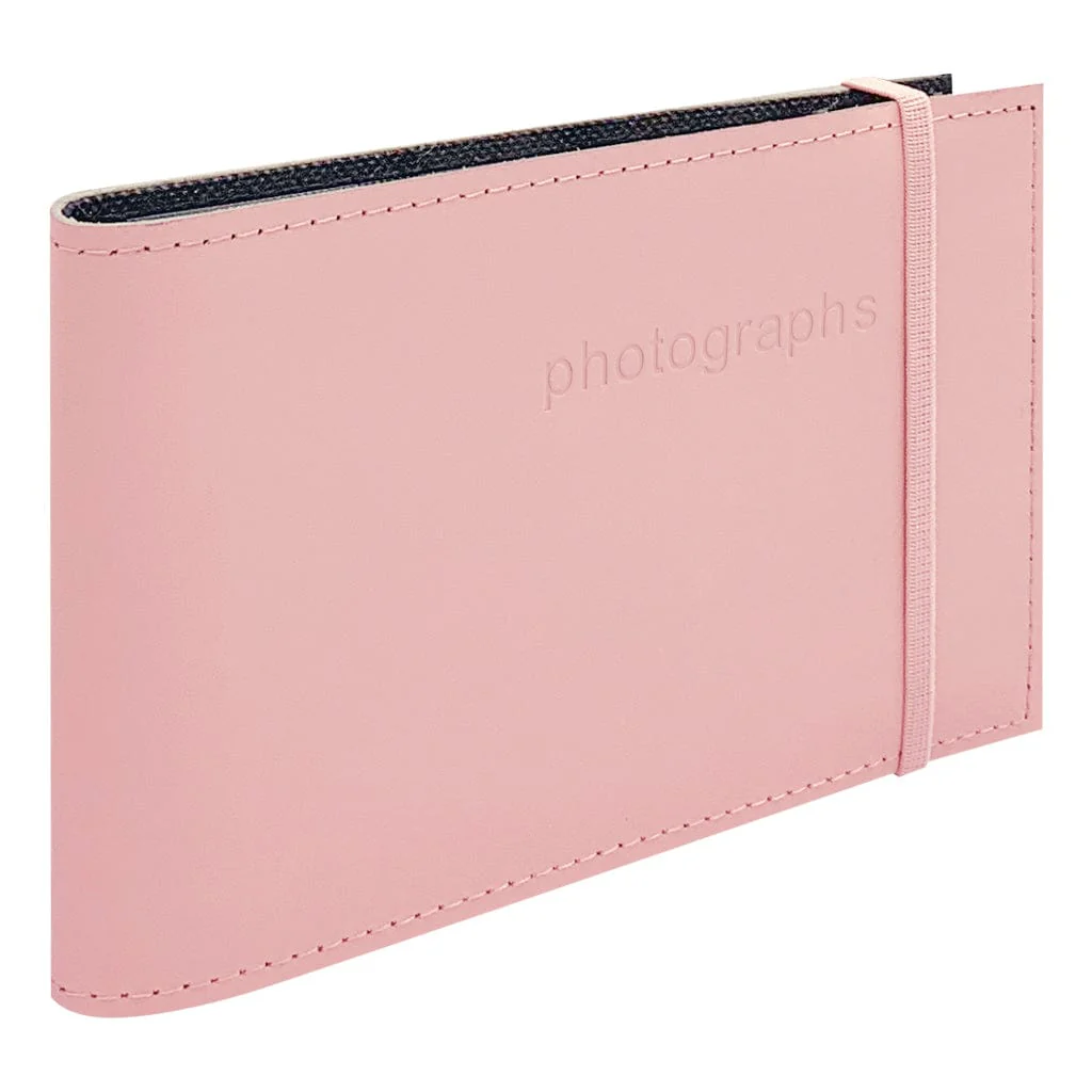 Citi Leather Baby Pink Pocket Photo Wallet - 3 Pack Bundle - Image 2