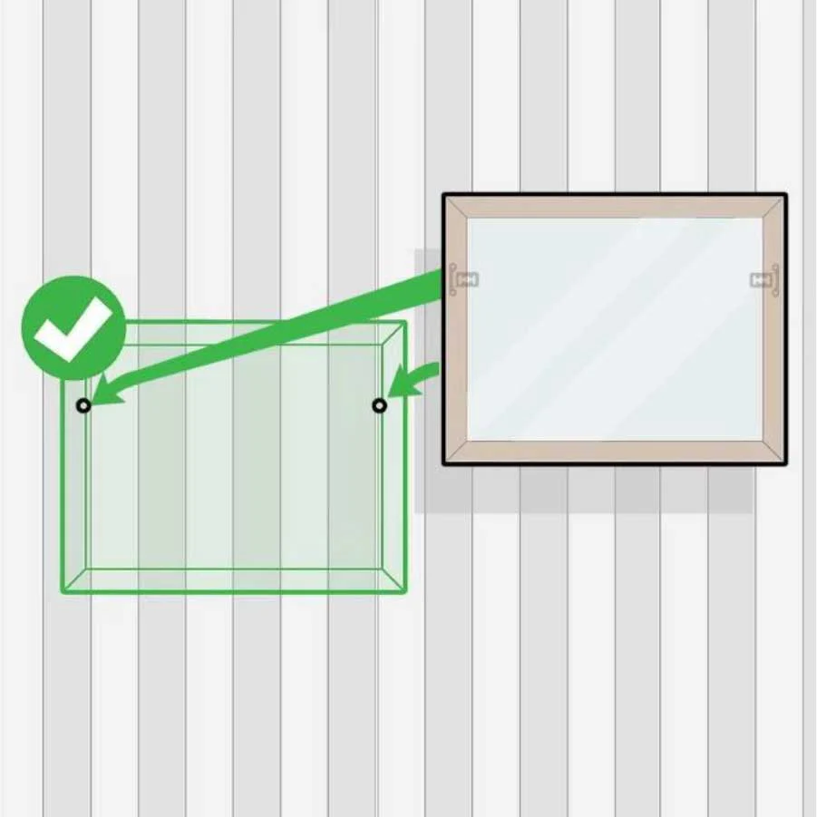 Picture Frame Security Hanging Kit (2 Piece) - Image 5