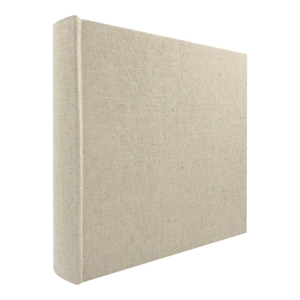 Plush Linen Cream Slip-in Photo Album 200 Photos - Image 4