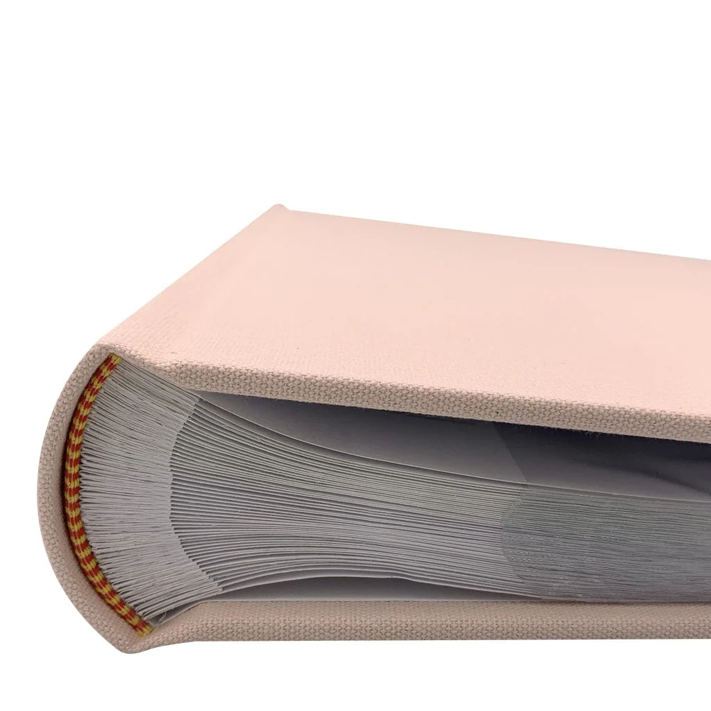 Plush Linen Peony Slip-in Photo Album (200ph) - 2 Pack Bundle - Image 6