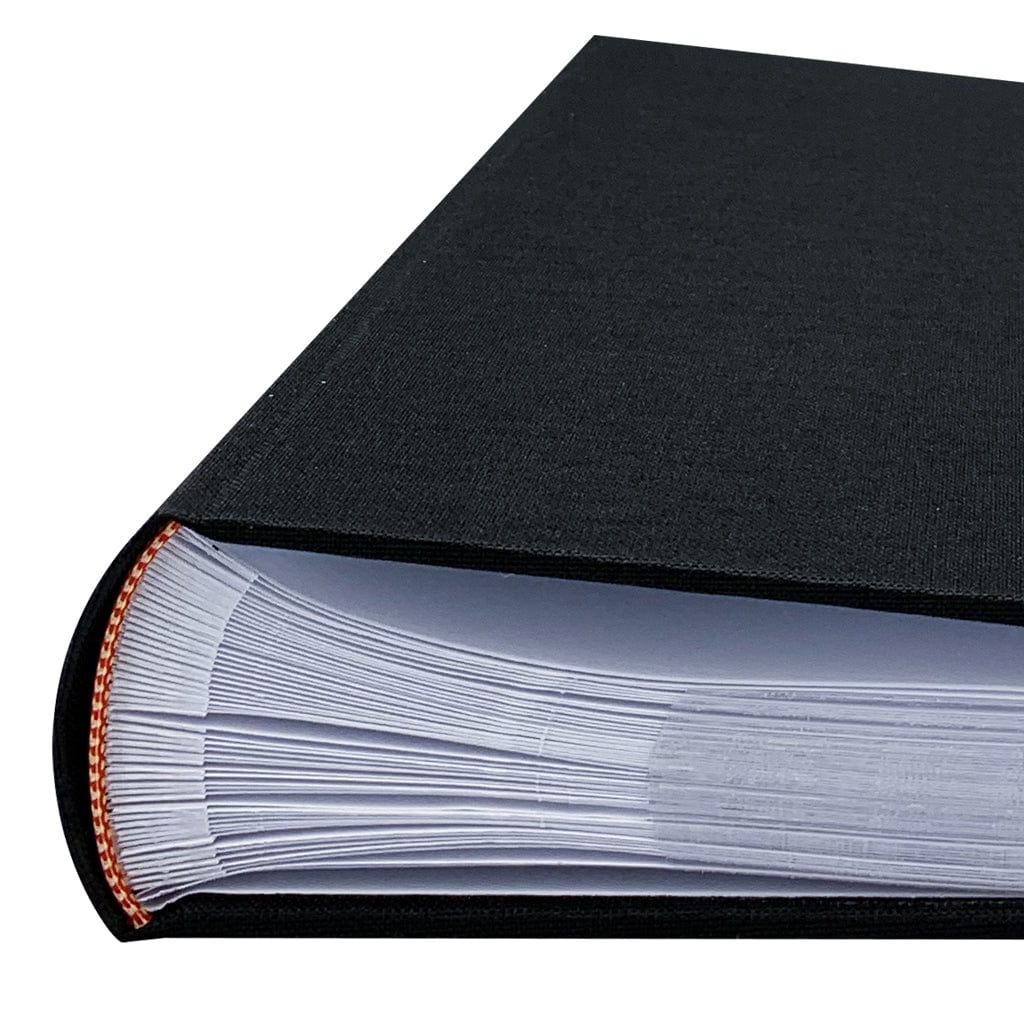 Plush Linen Black Slip-in Photo Album (300ph) - 2 Pack Bundle - Image 4