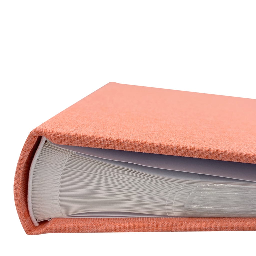 Plush Linen Blush Slip-in Photo Album (300ph) - 2 Pack Bundle - Image 5
