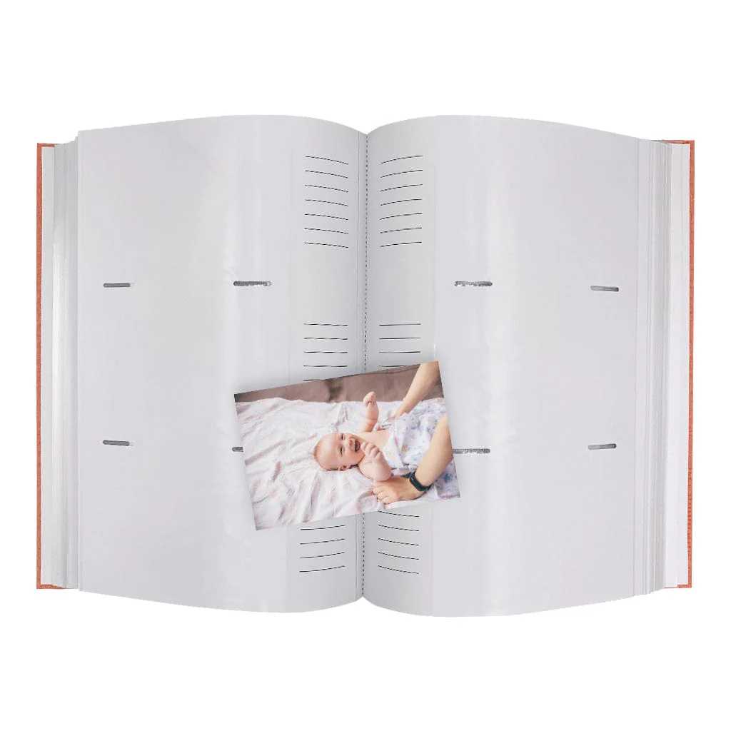 Plush Linen Blush Slip-in Photo Album 300 Photos - Image 5