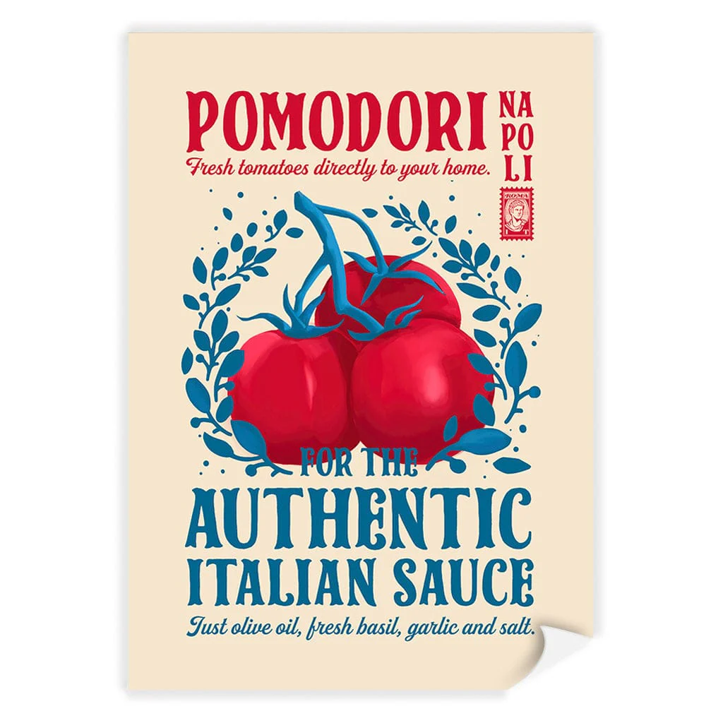 Pomodori Italian Sauce Kitchen Art Print - Image 15