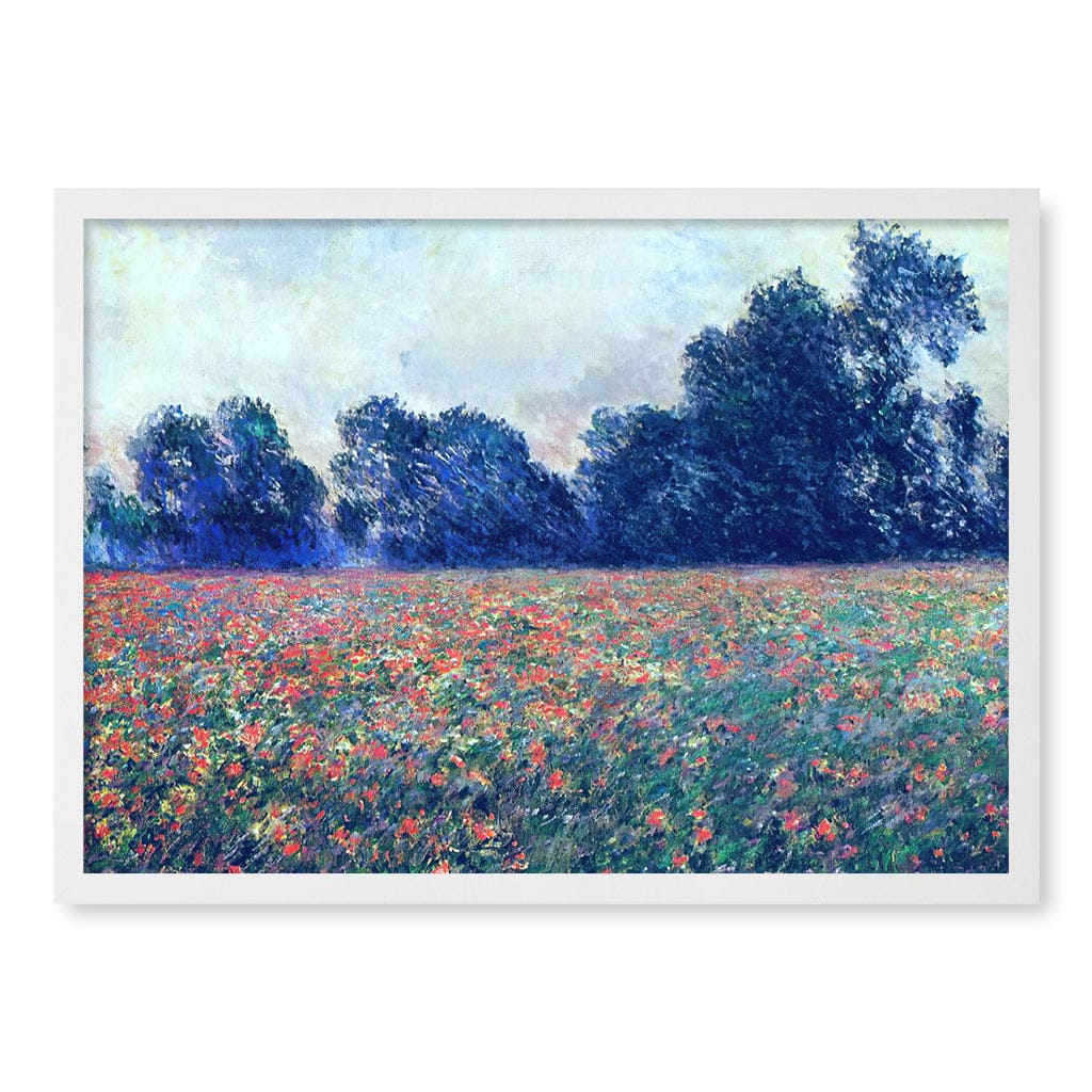 Poppy Field - Claude Monet Art Print - Image 18