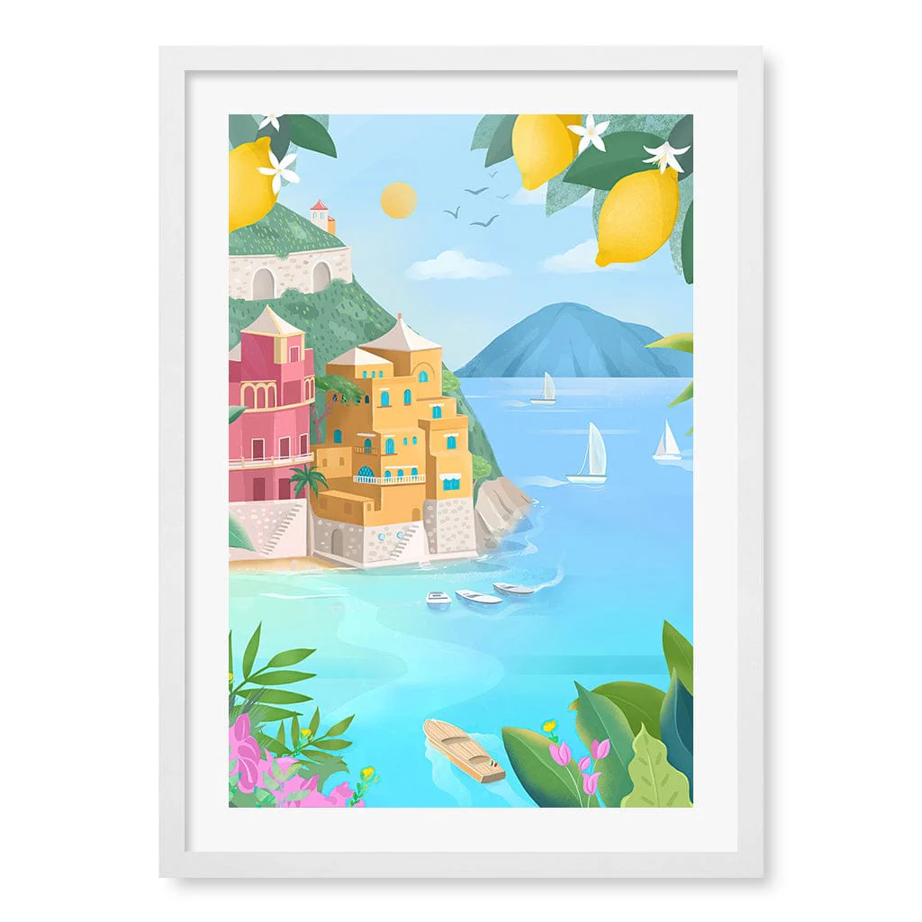 Portofino Modern Wall Art Print by Petra Lizde - Image 11