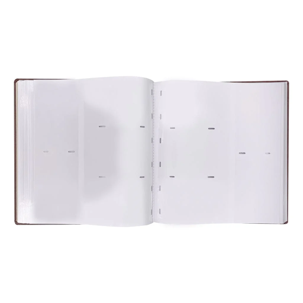 Prestige Brown Leather Slip-in Large Photo Album 500 Photos - Image 7