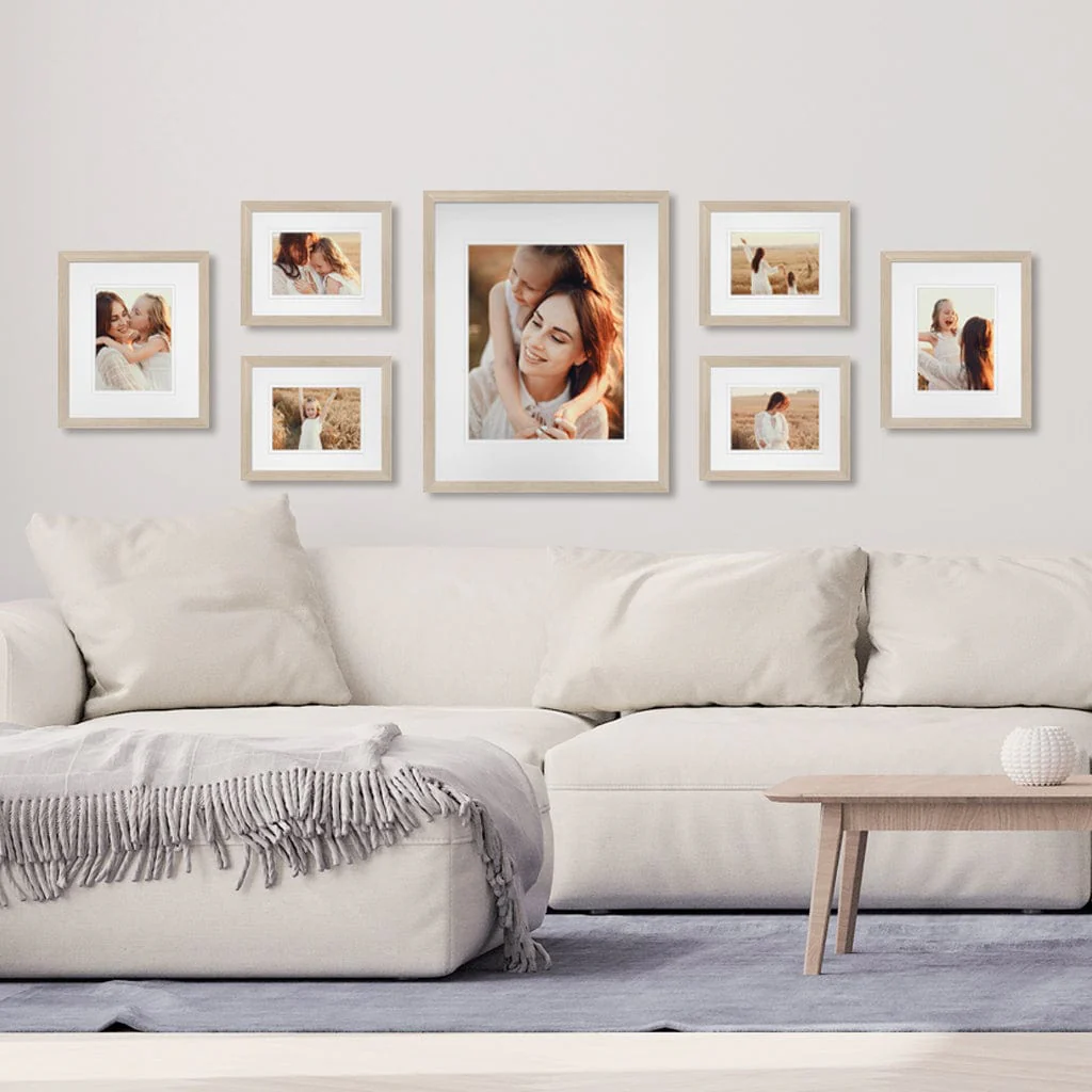 Profile Centrepiece Seven Gallery Photo Wall Frames - 7 Frames - Image 4
