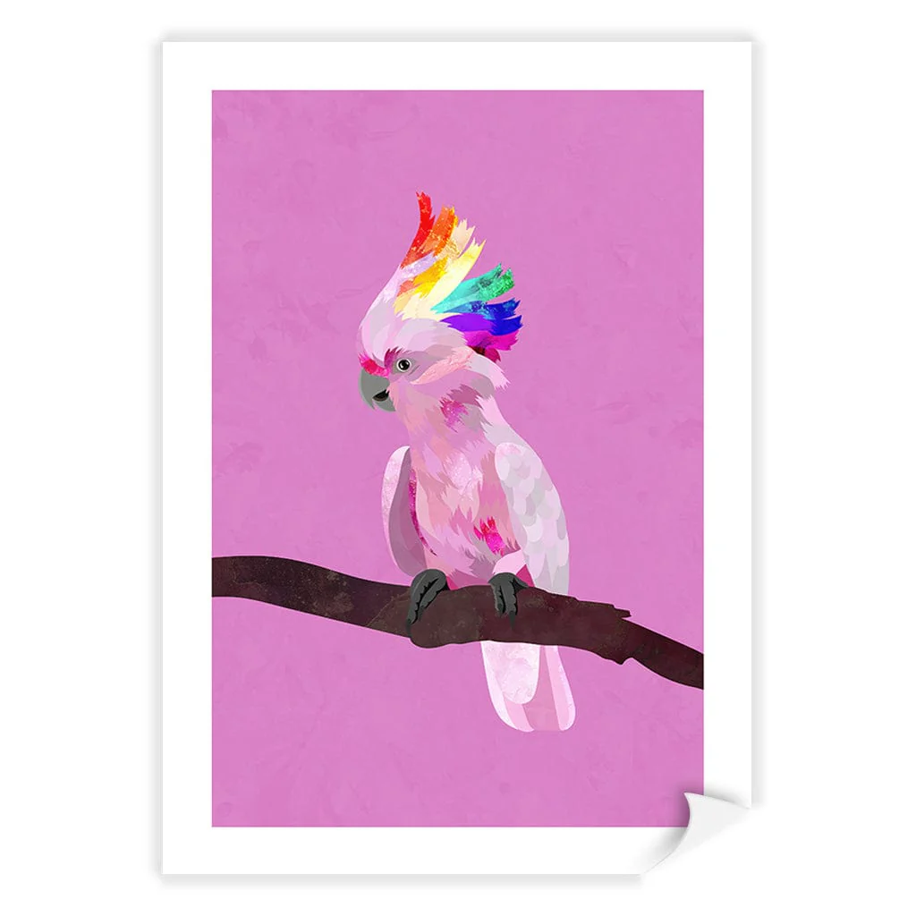 Rainbow Cockatoo Art Print by Sarah Manovski - Image 14