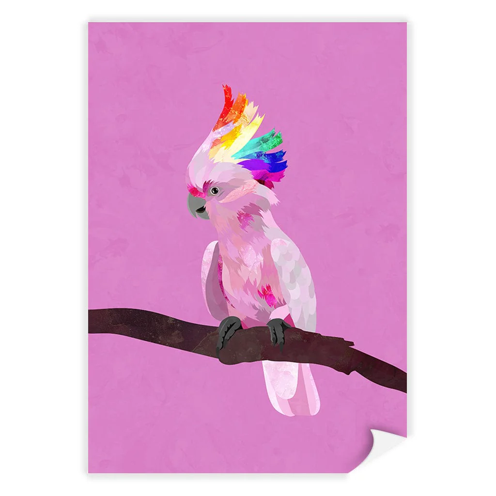 Rainbow Cockatoo Art Print by Sarah Manovski - Image 15
