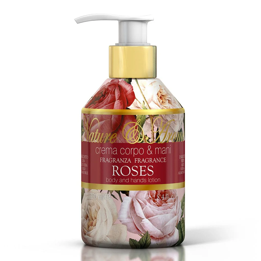Rose Hand & Body Lotion – Nature & Arome - 250ml