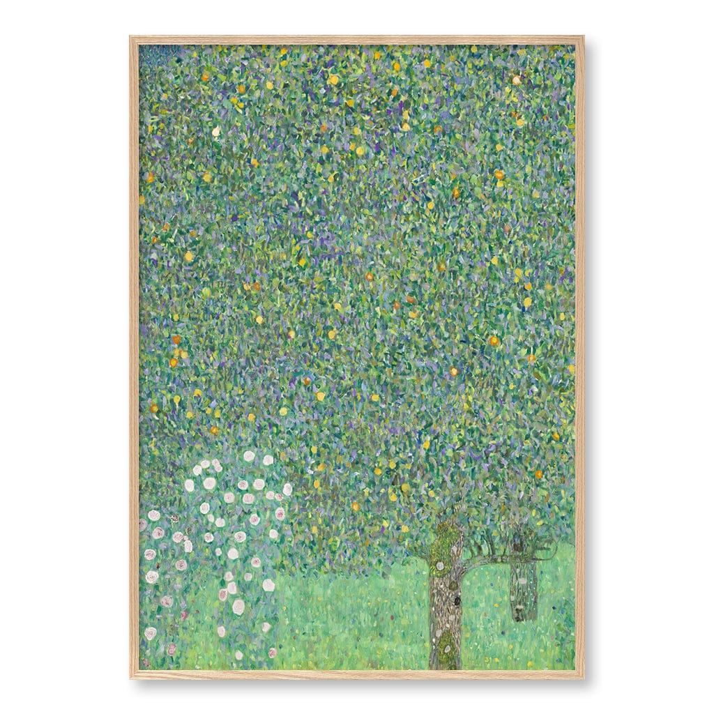 Rosebushes - Gustav Klimt Art Print - Image 25