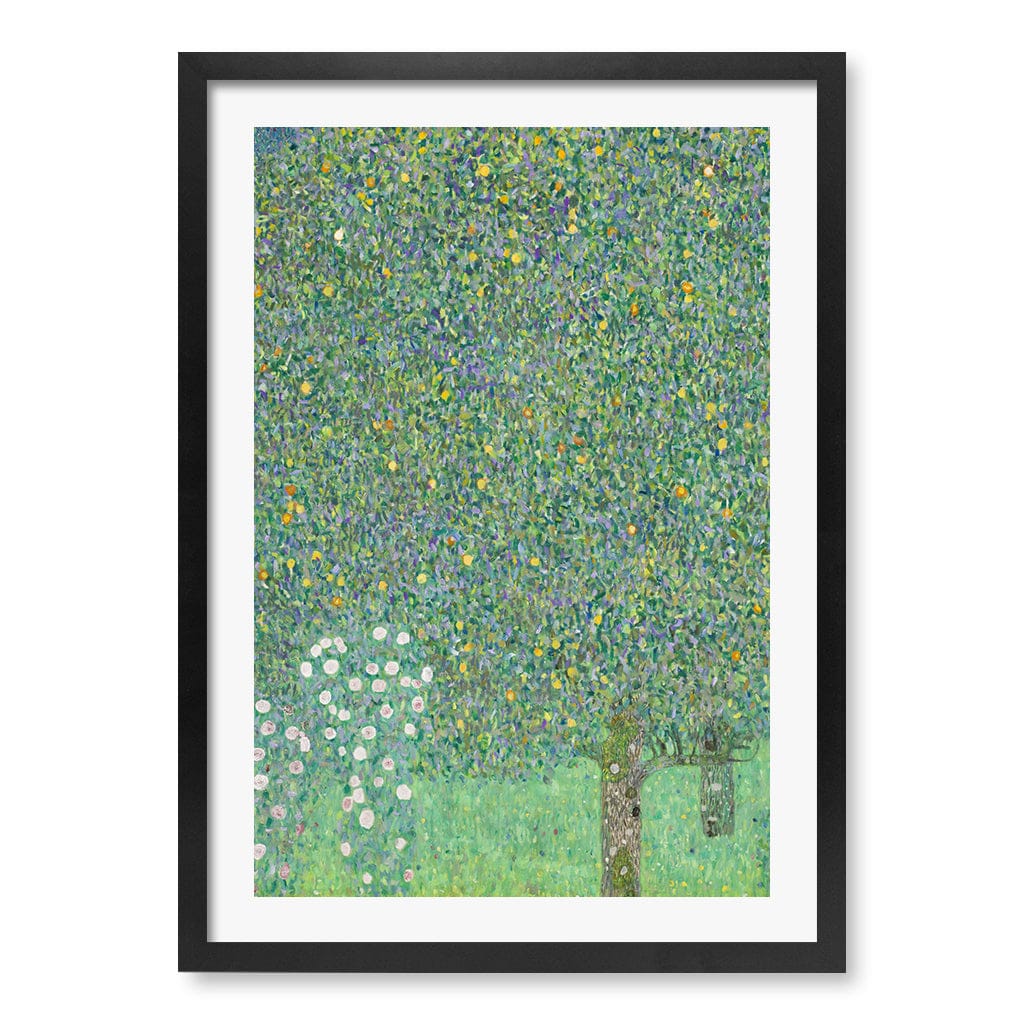Rosebushes - Gustav Klimt Art Print - Image 32