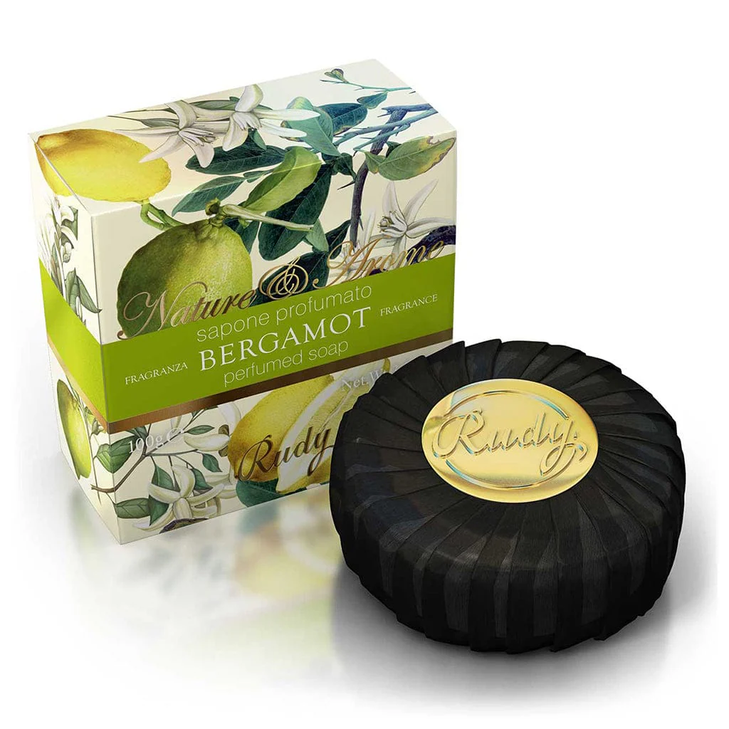 Rudy Bergamot Hand Care Duo Gift Set – Hand Soap & Soap Bar - Image 4