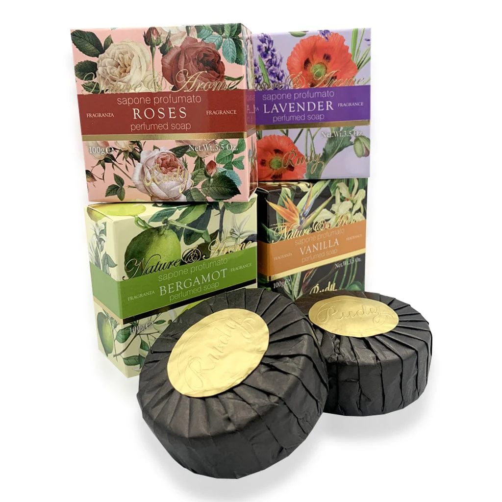 Rudy Nature & Arome Soap Bar Gift Set – 4 Fragrances - Image 3