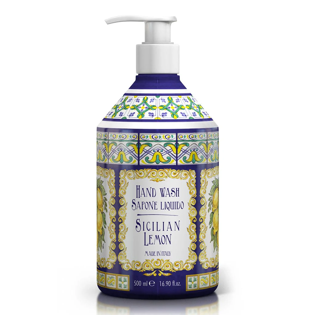 Rudy Sicilian Lemon Bath & Body Duo Gift Set – Body Wash & Hand Wash - Image 4