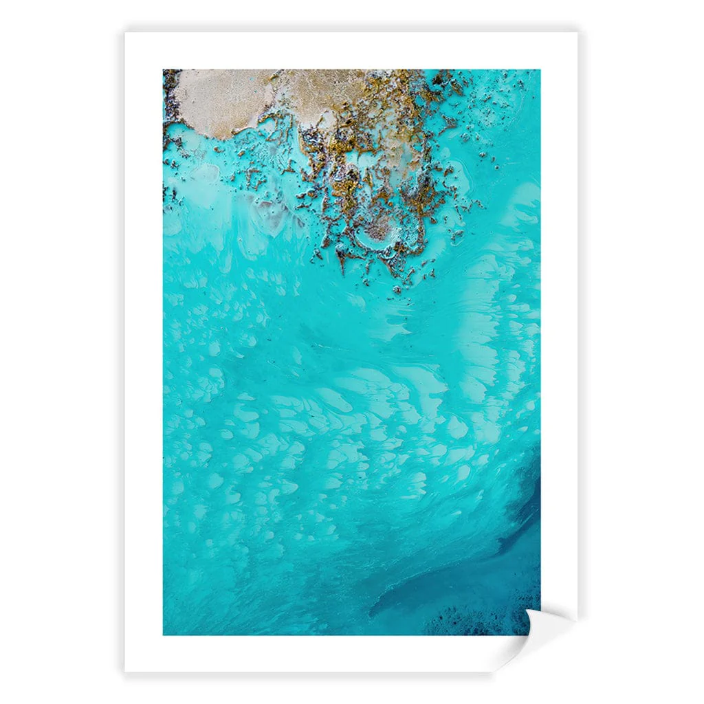 Salt Water Passage 1 Ocean Art Print by Petra Meikle - Image 9