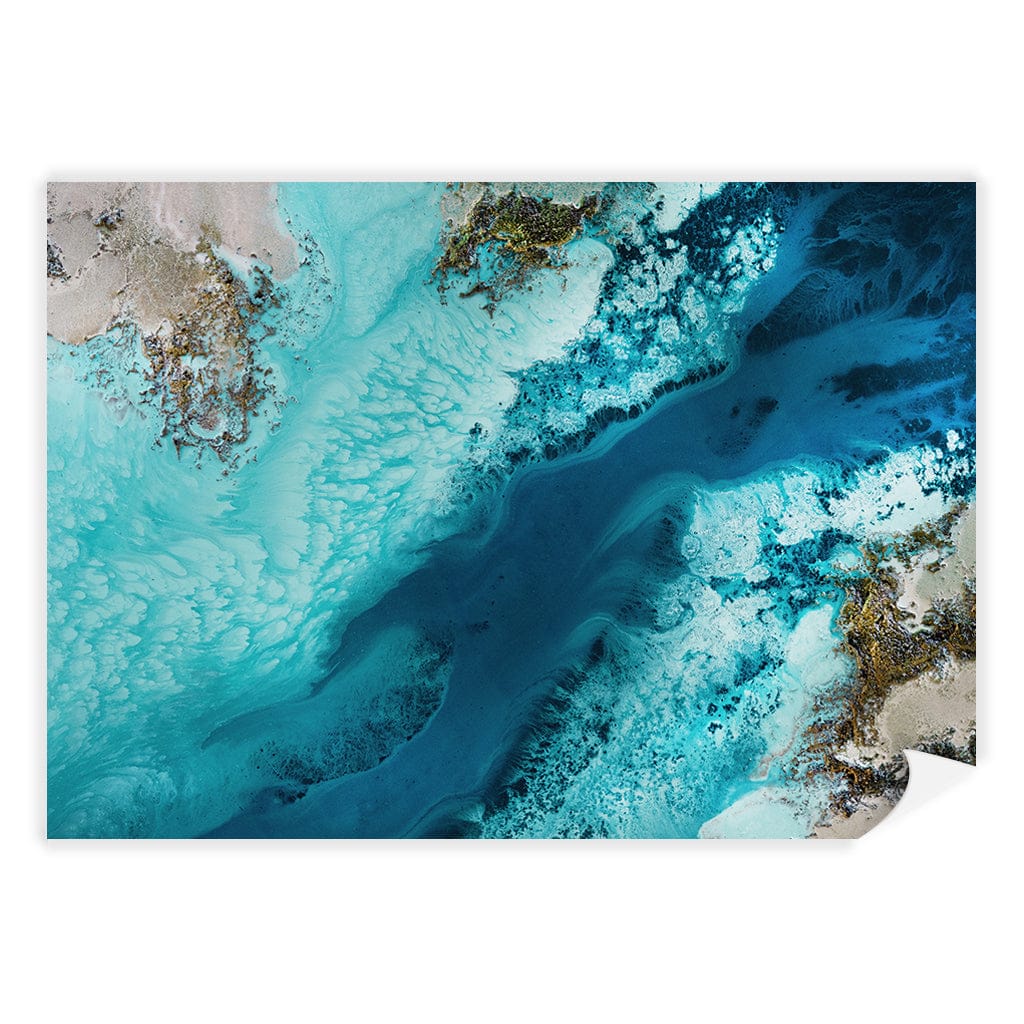 Salt Water Passage Ocean Art Print by Petra Meikle - Image 10