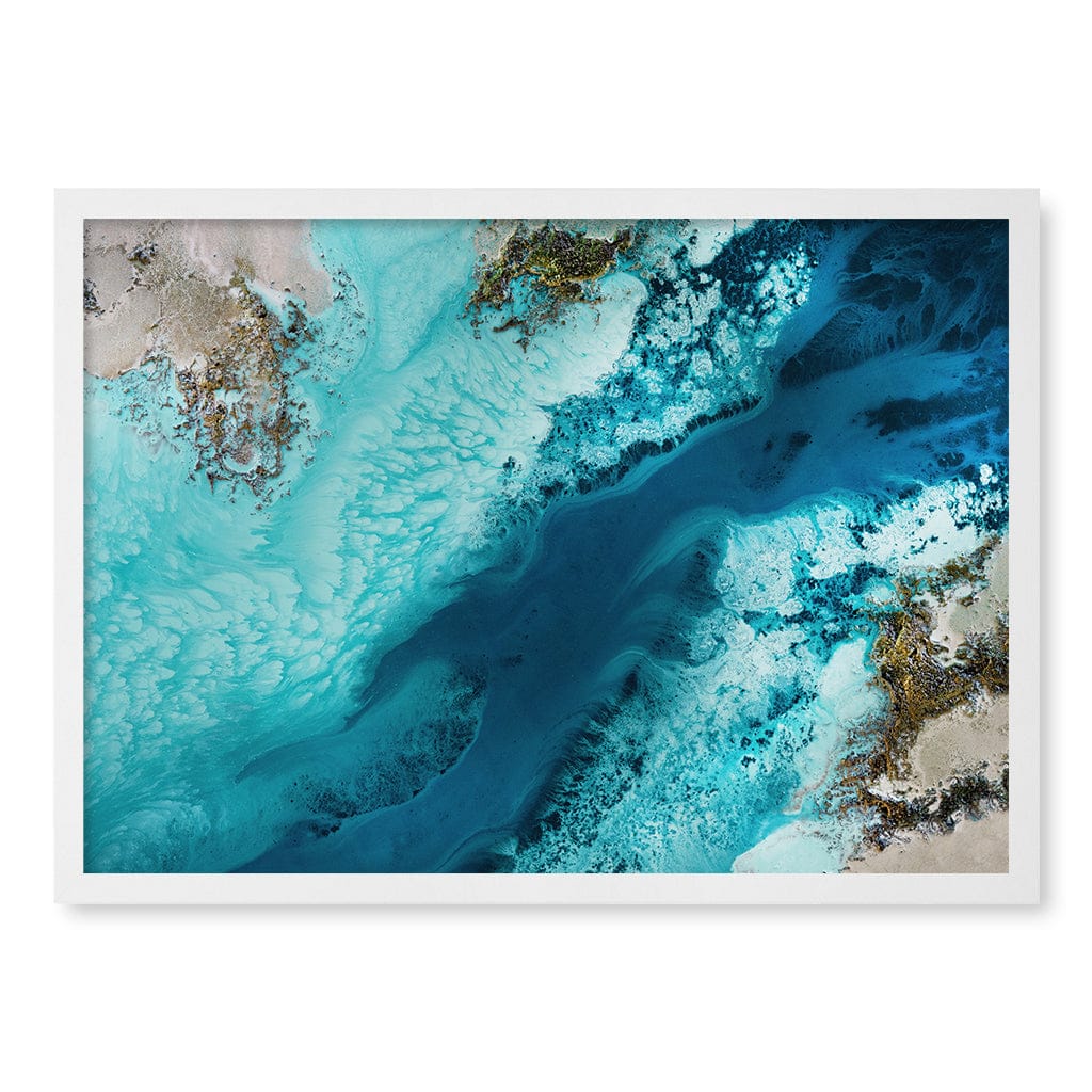 Salt Water Passage Ocean Art Print by Petra Meikle - Image 12